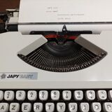 Japy Baby typewriter white as new