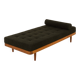 Danish teak daybed in thick boucle fabric, 1960s