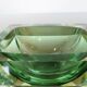 Murano Sommerso glass ashtray, by Flavio Poli for Seguso, 1960