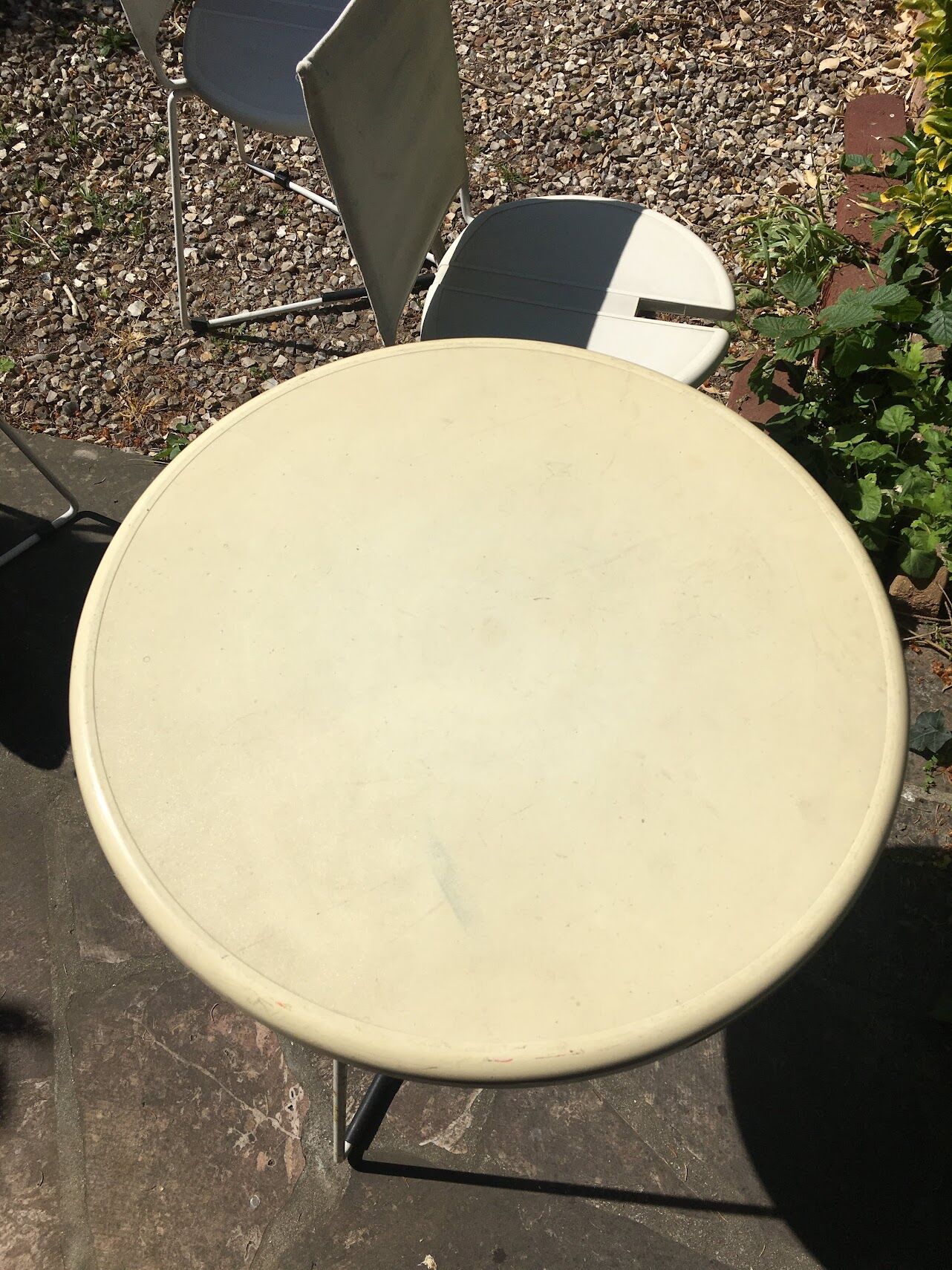 Outdoor table design 60s