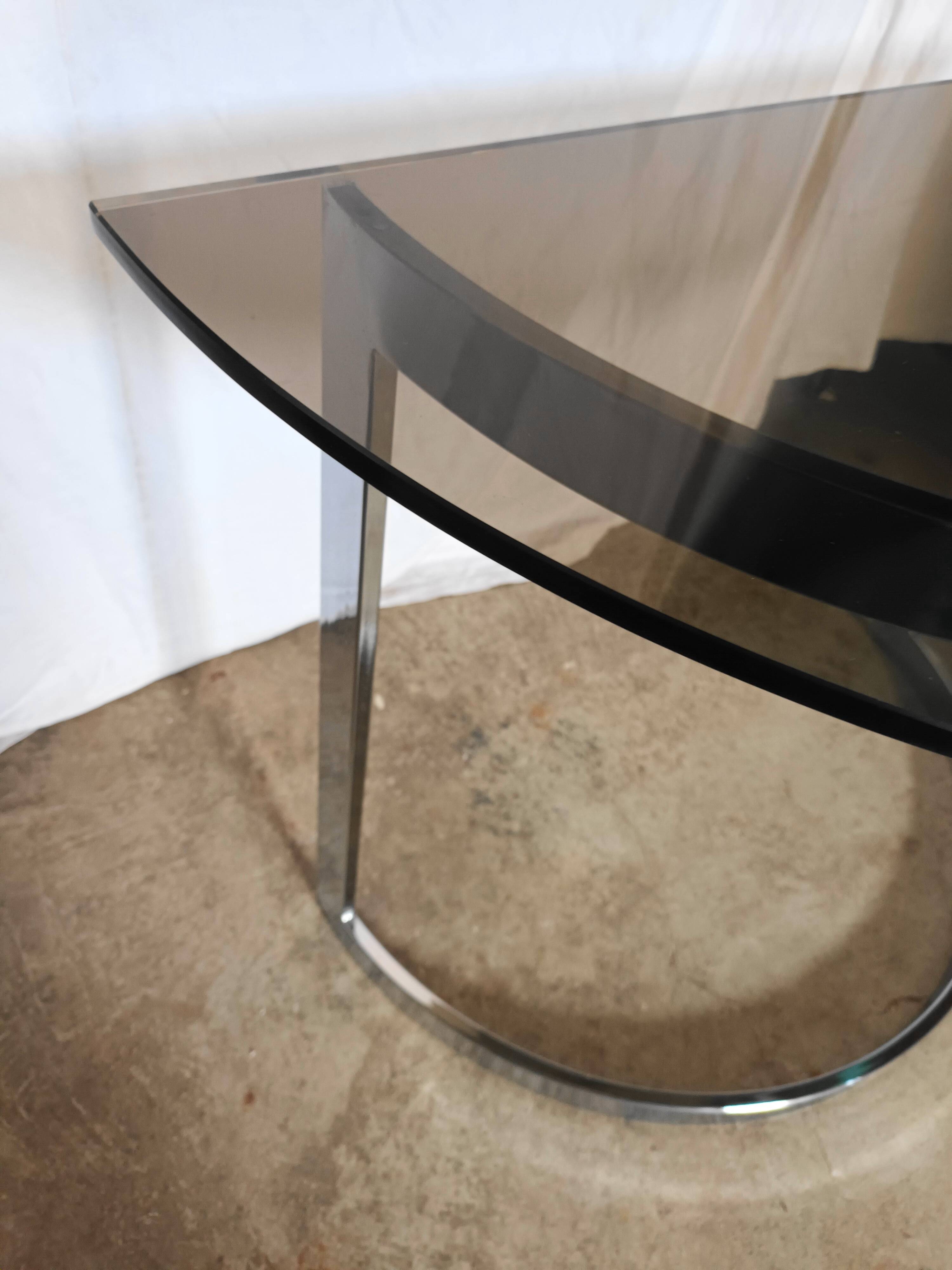 Half-moon console from the 70s