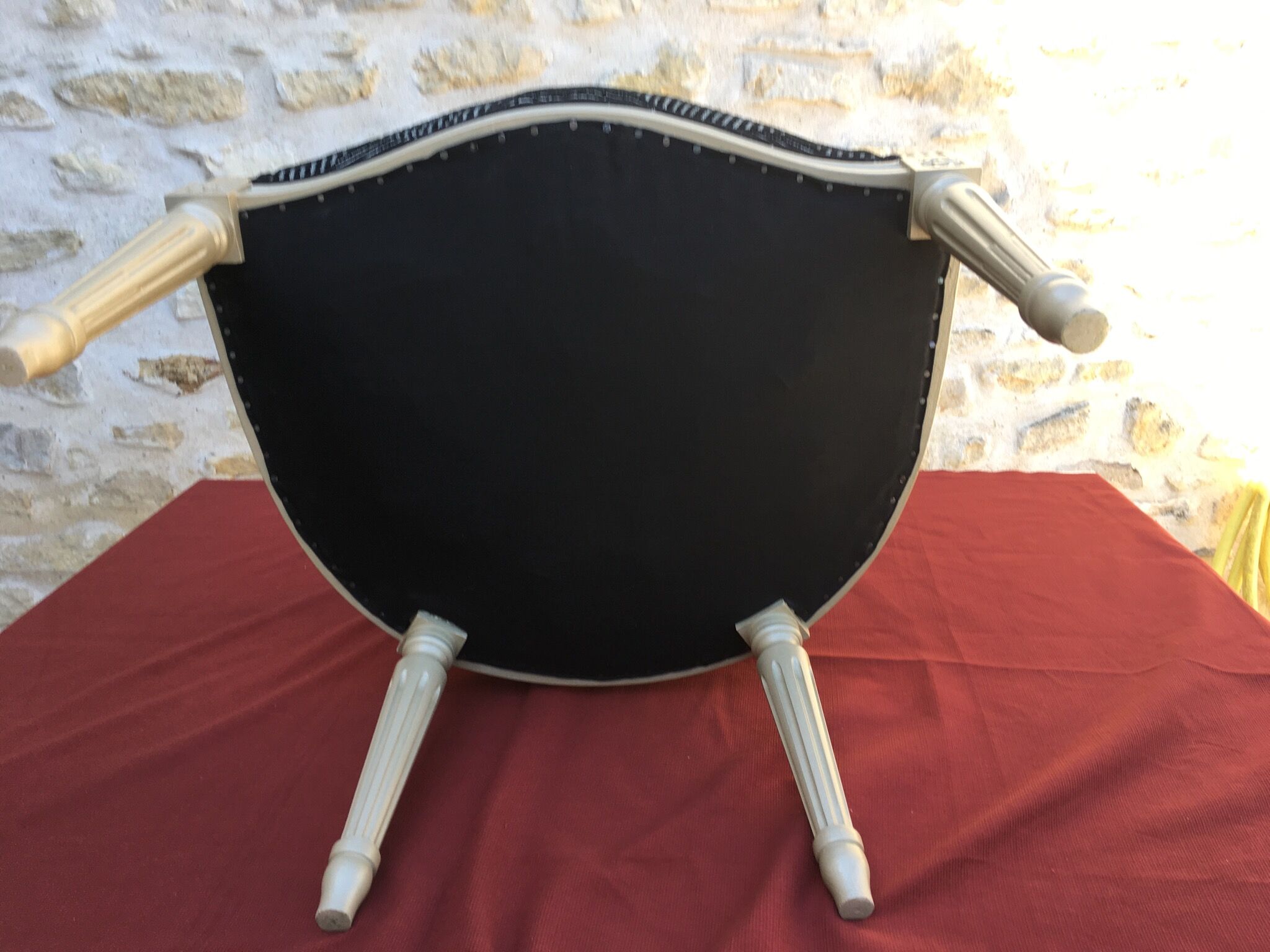 Fauteuil cabriolet style Louis XVI