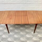 Teak extending dining table by A.H Mcintosh