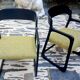 Paire de fauteuils Baumann