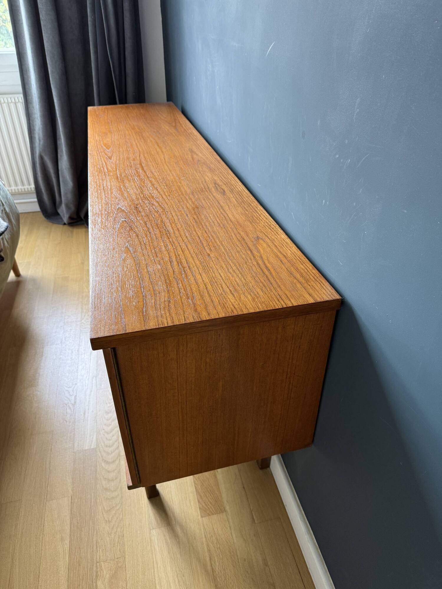 Vintage Scandinavian teak enfilade from the 1960s.