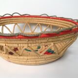 Handcrafted braided basket