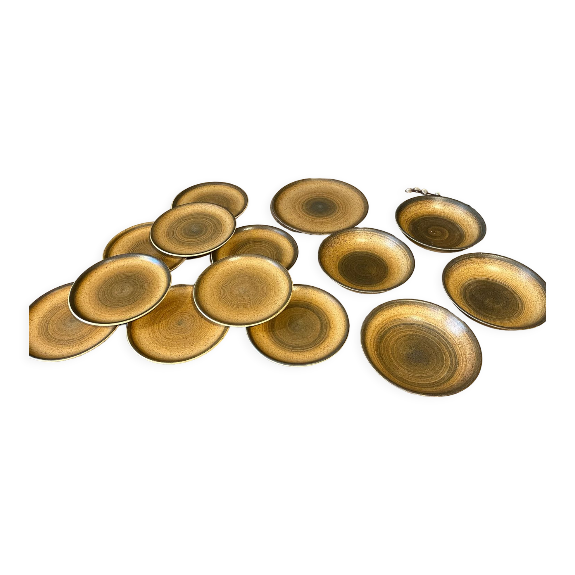 Lonchamp stoneware plates