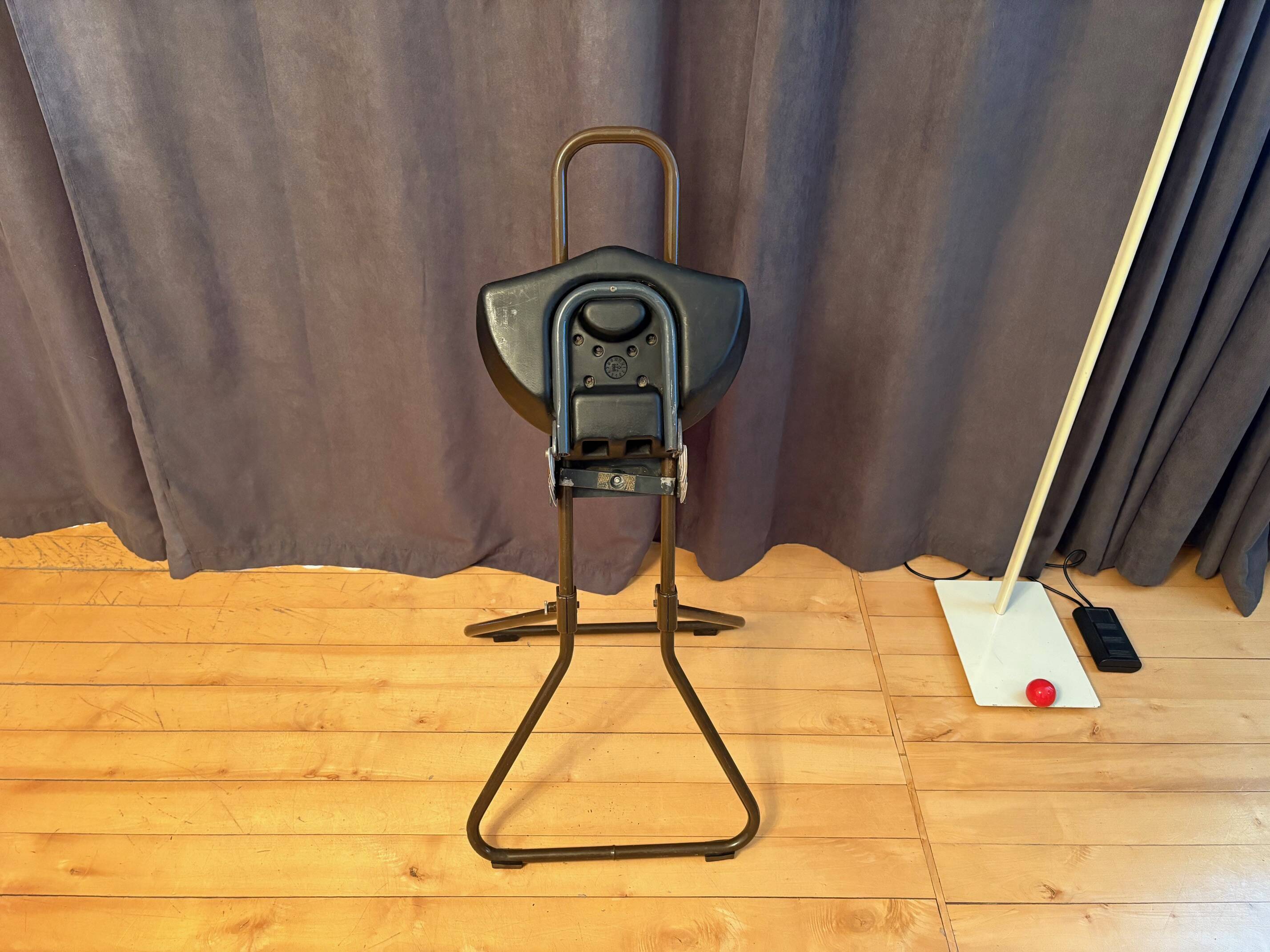 Tabouret ajustable par Brand/Häfner, Bad Essen, Allemagne années 1980