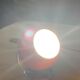Vintage orange Eye Ball lamp