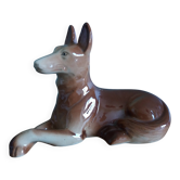Chien en faïence Saint Clément