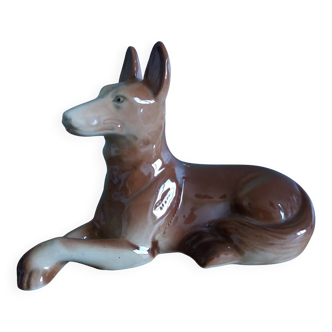 Chien en faïence Saint Clément