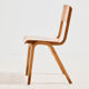 Stackable beech chair