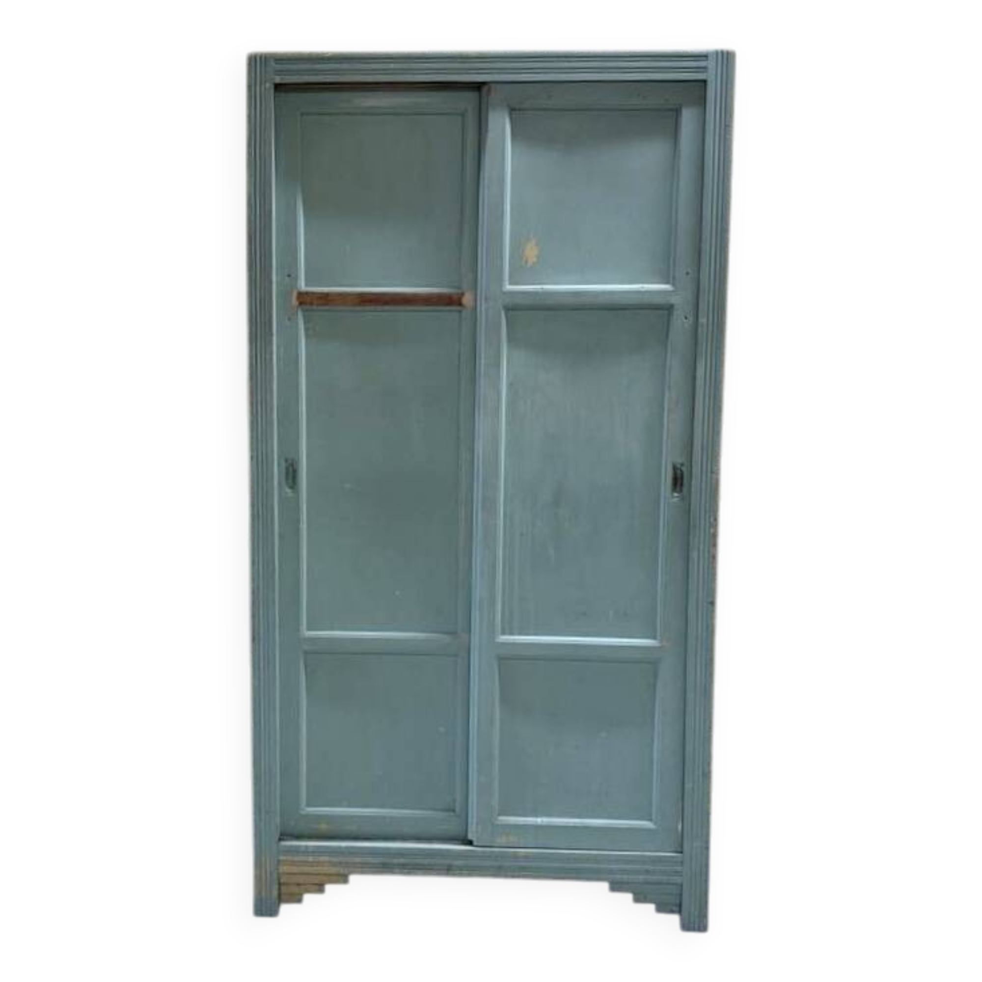 Parisian wardrobe with 2 sliding doors