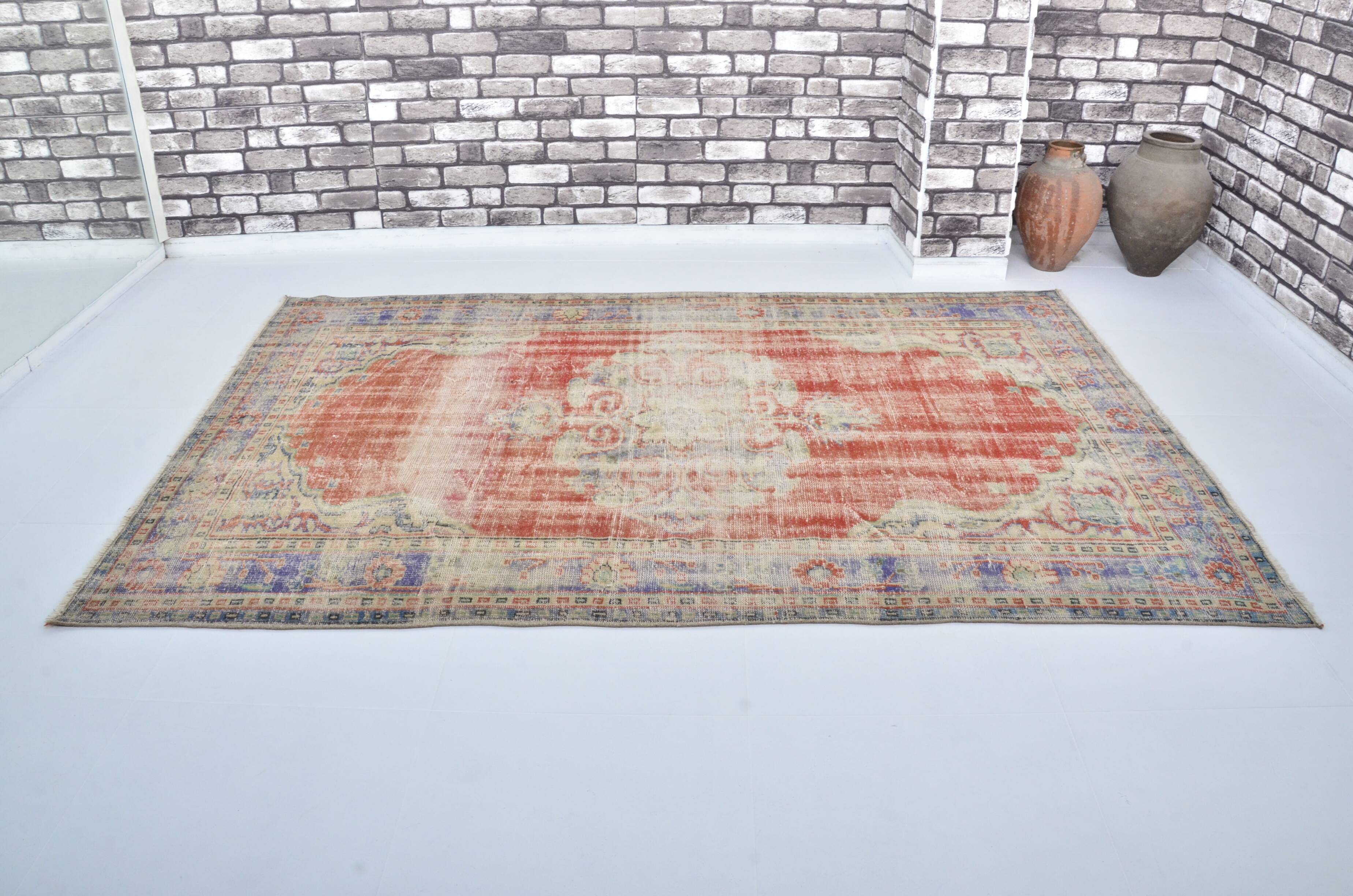 Oushak Turkish Vintage Rug sku 3301