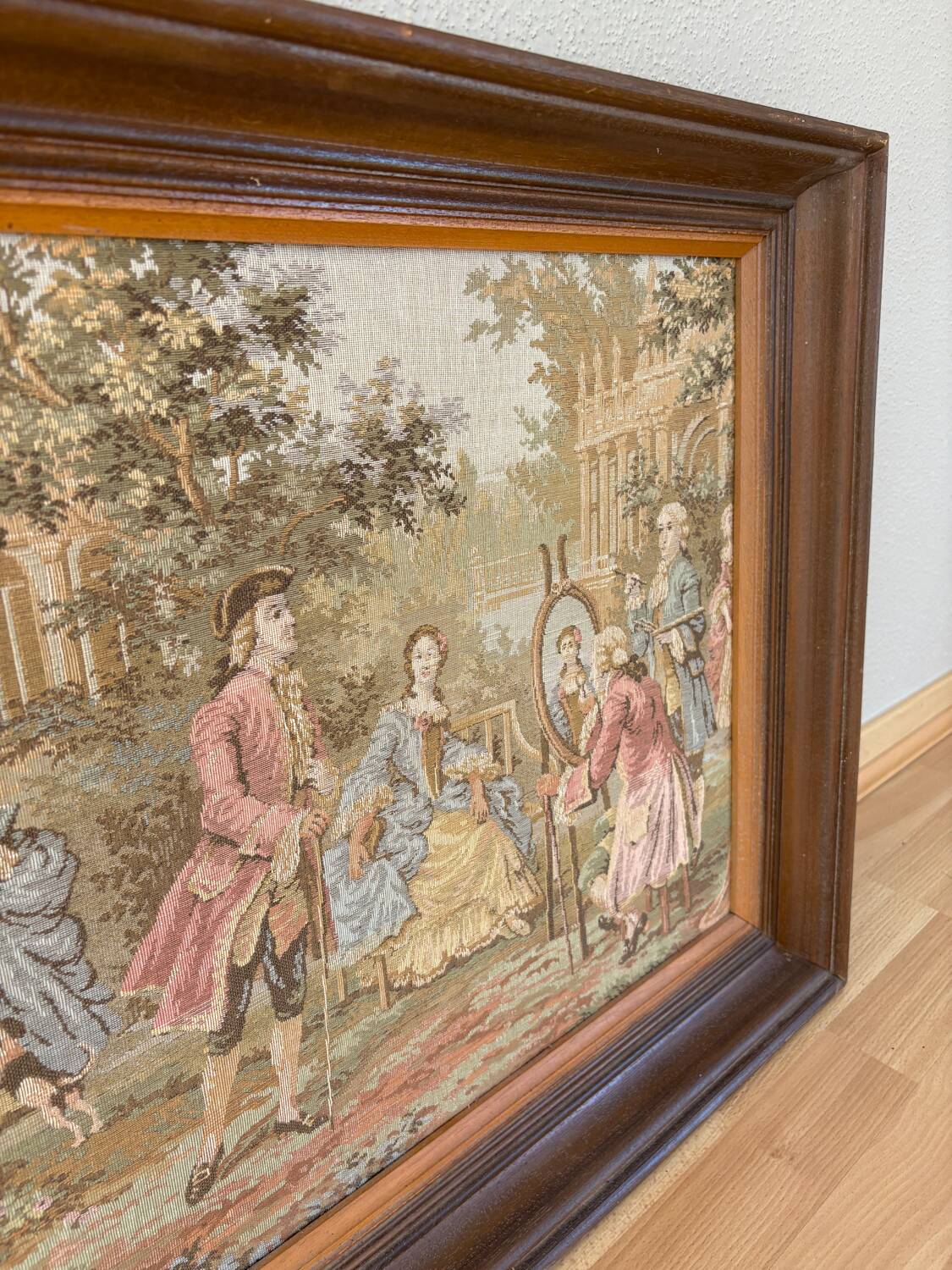 Tableau tapisserie Scène de Cour Petit Trianon