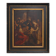 Peinture religieuse flamande encadrée du XVIIIe siècle, huile sur bois, Adoration des Mages de Rubens la