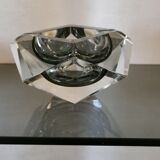 Murano glass ashtray by Flavio Poli for Seguso 60s