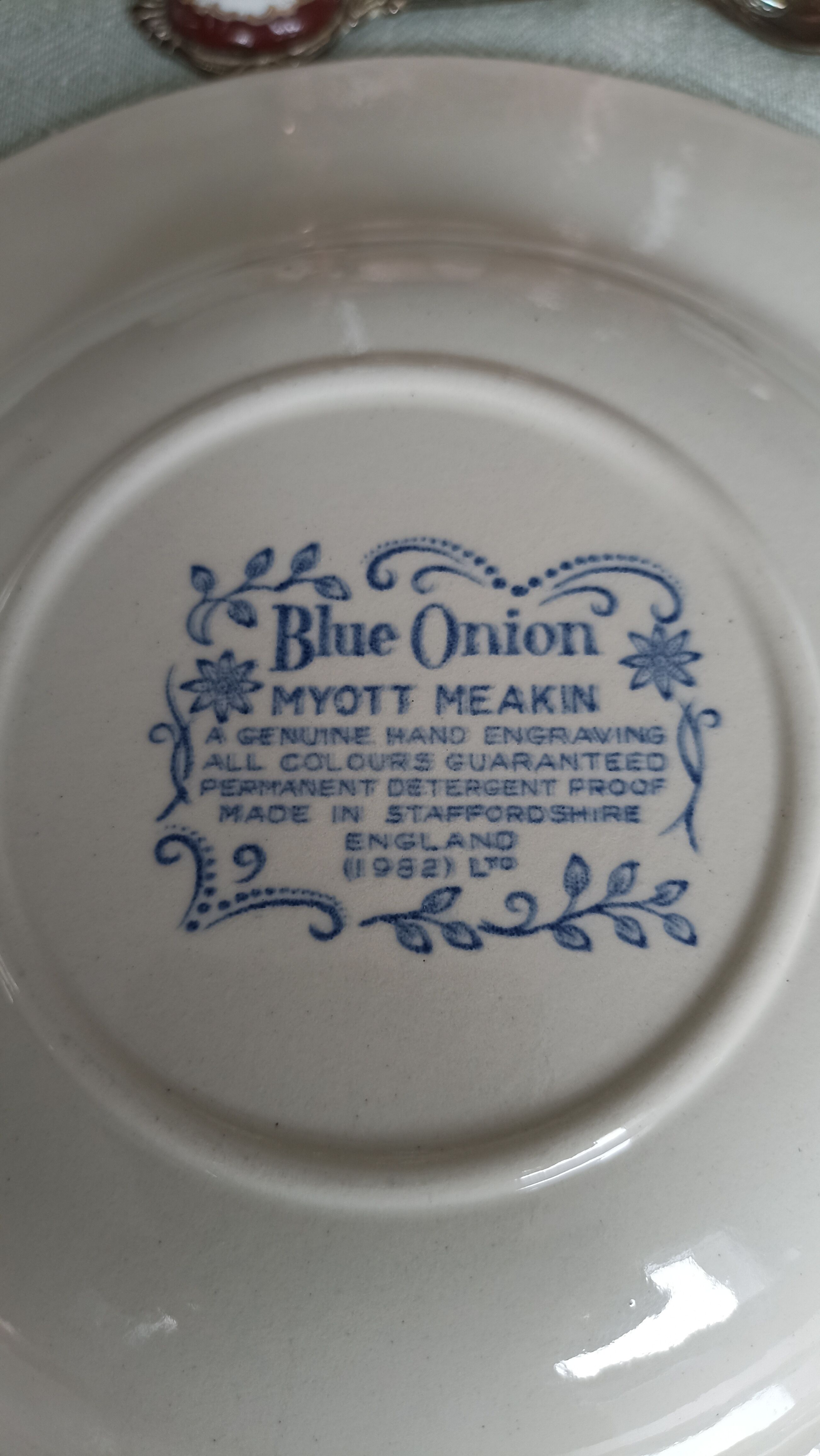 Staffordshire Myott Plates