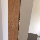 Trapezoidal mirror in solid oak