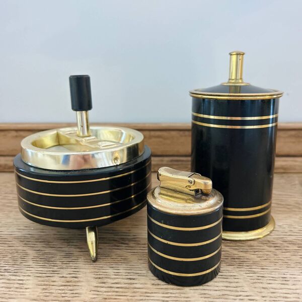 Nécessaire de fumeur années 70