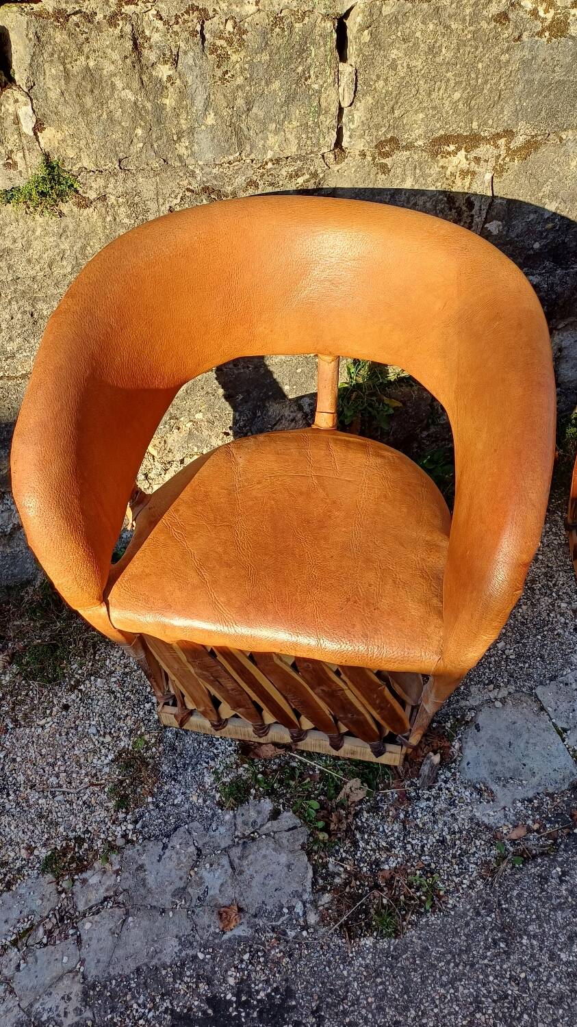 Pair of Mexican armchairs