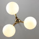 Vintage italian golden angel chandelier