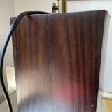 1950s wooden table lamp