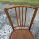 Paire de chaises de bistrot bois