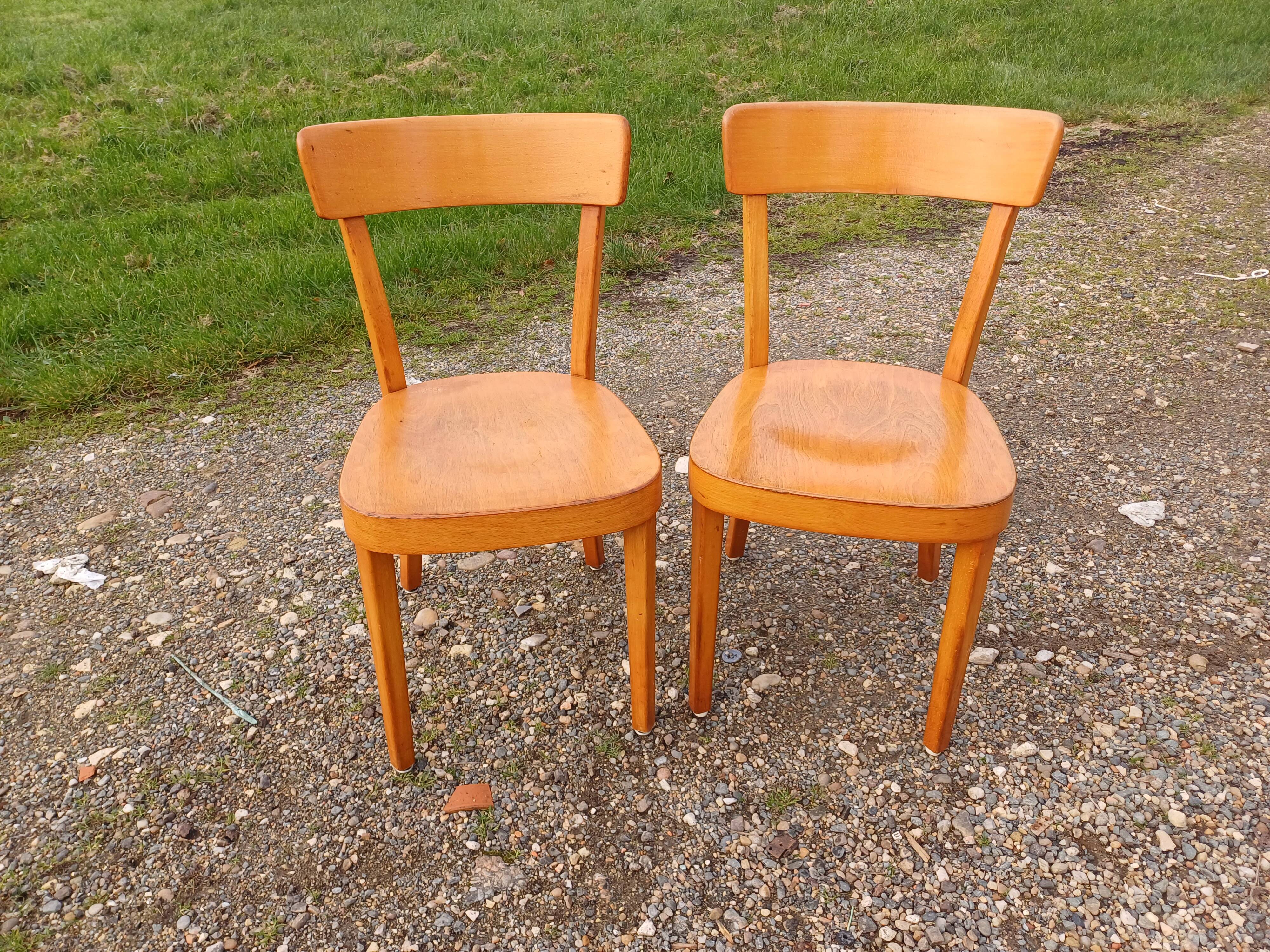 Pair of Baumann Bistro Chairs