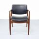 Fauteuil en teck danois par Erik Buch pour Ørum Møbelfabrik, années 1960.