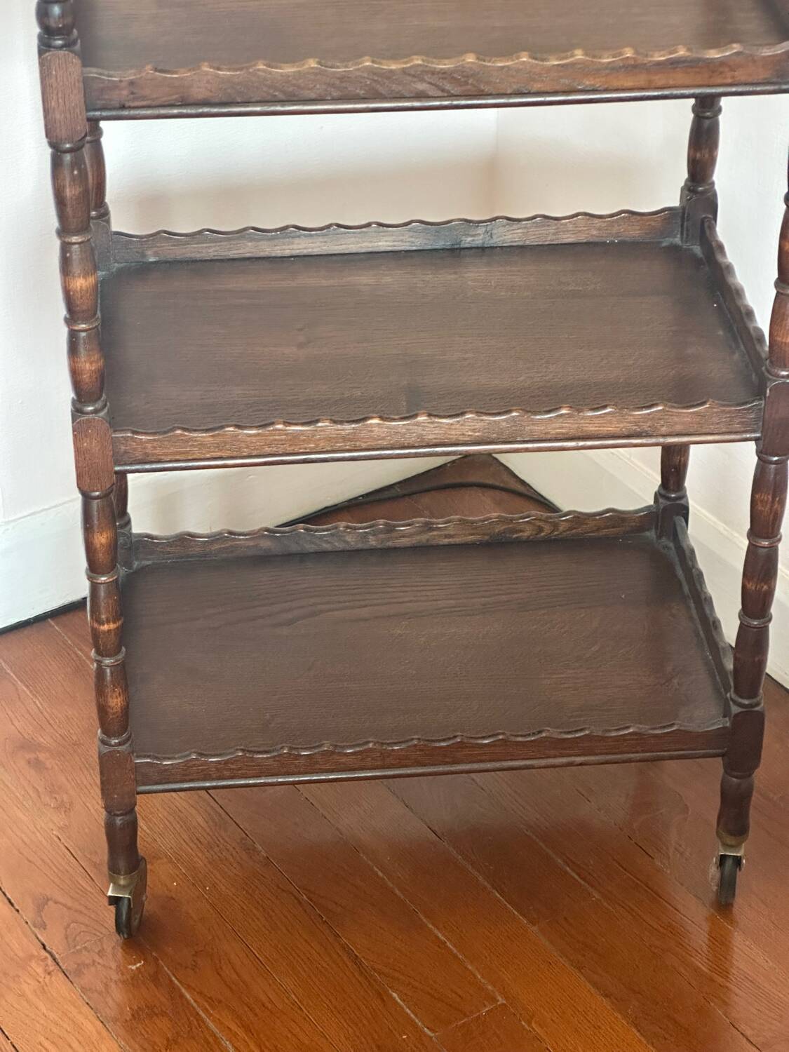 Vintage Serving Table - Rolling Table