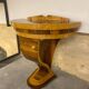 Art deco half moon console