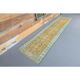 1960s Vintage Turkish Hand-Knotted Runner 76x324