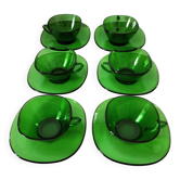 6 Vereco green cups