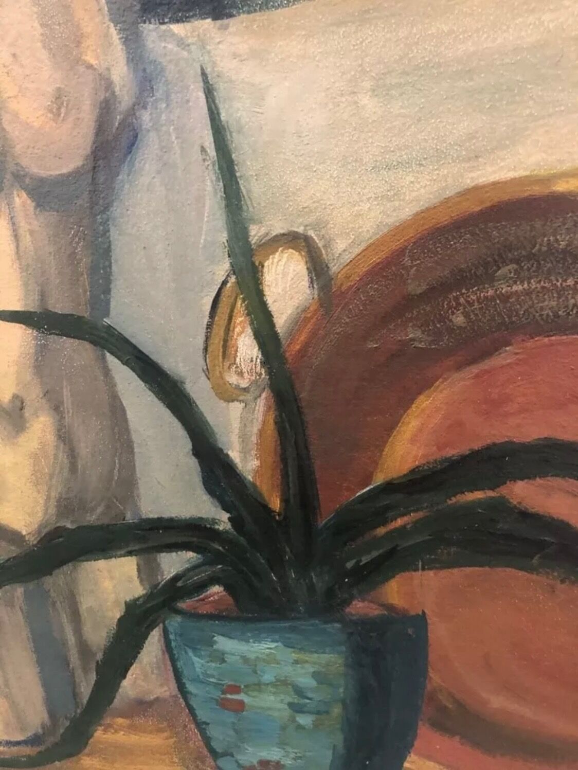 Painting painting XXth workshop sculpture still life