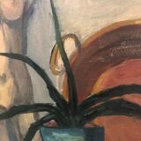 Painting painting XXth workshop sculpture still life