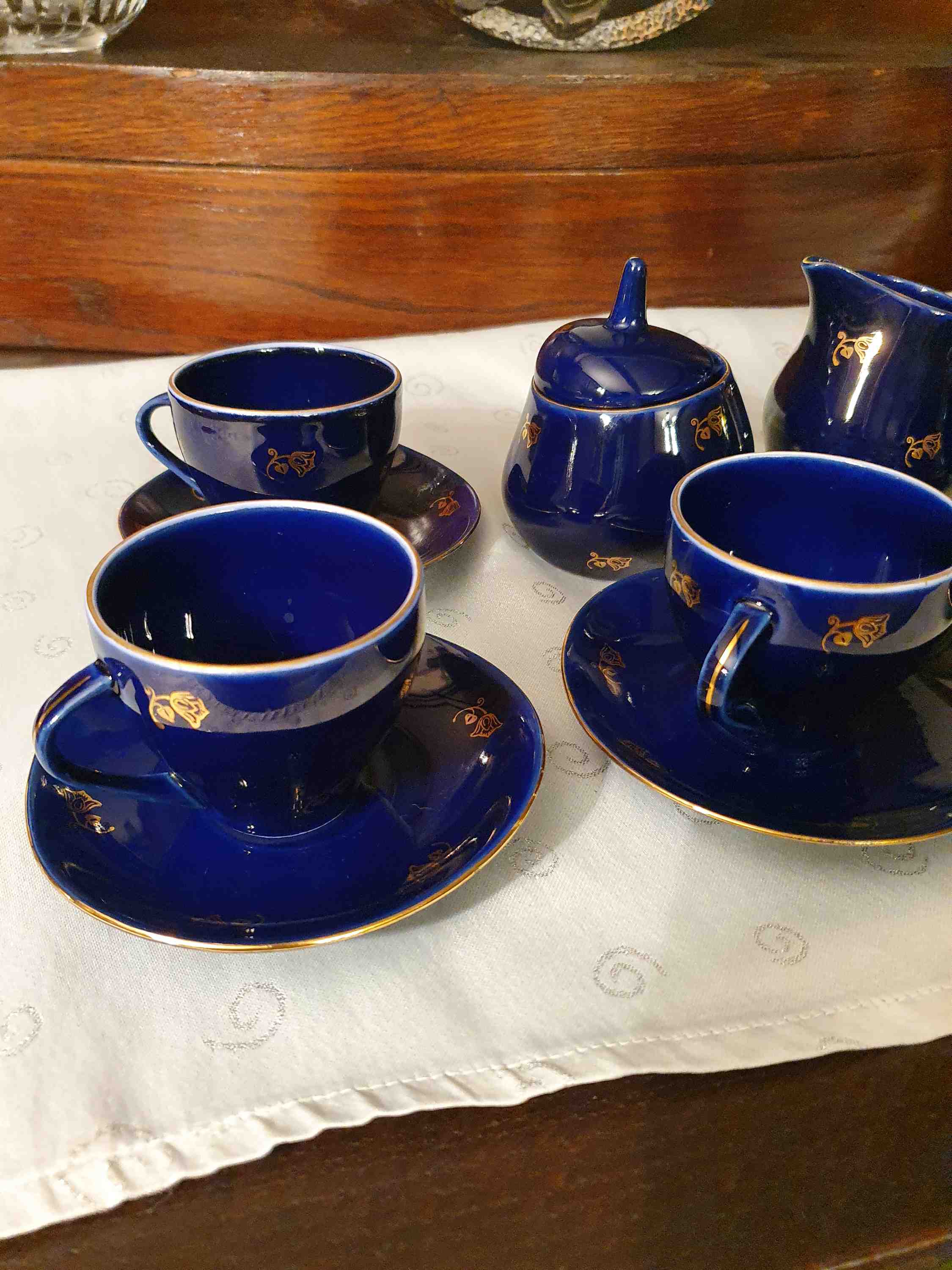 Ewa coffee service Tulowice, Project by Lucyna and Kazimierz Kowalski. The 60s of the Polish People