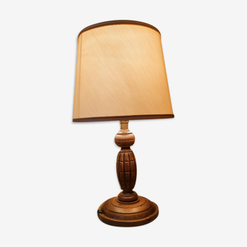 Lampe en bois