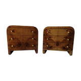 "Art Deco" bedsides