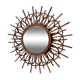 Rattan sun mirror 56cm