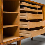 Large Rosewood Sideboard by Henning Kjaernulf for Bruno Hansen, 1950s