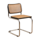Early production black Cesca chair by Marcel Breuer, Italy 1960s