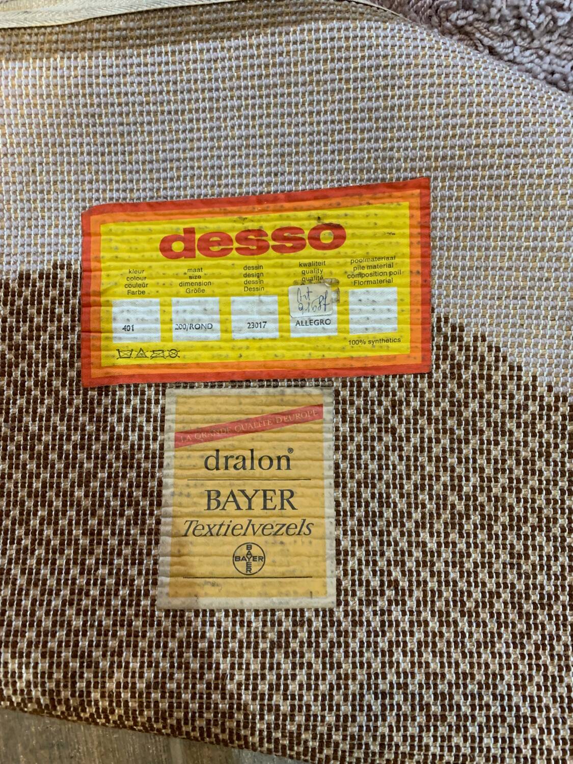 Vintage Desso rug