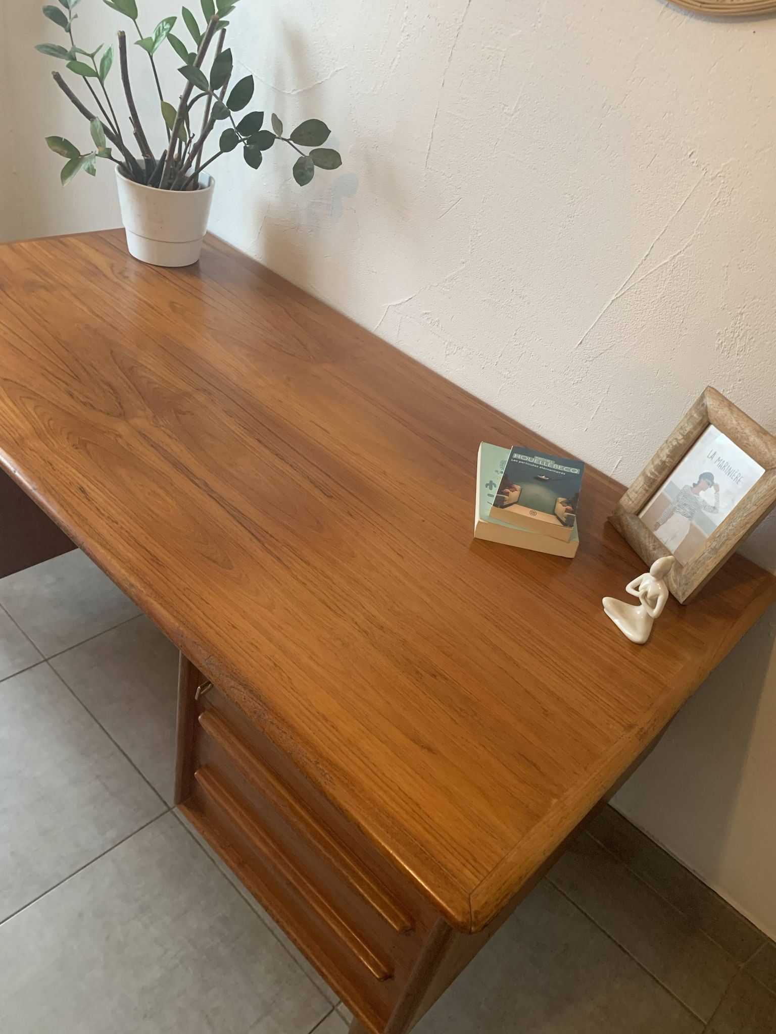 Bureau danois Falster en Teck par Svend Madsen, années 60