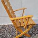 Clairitex 70s Adjustable Wooden Armchair with 3 Positions