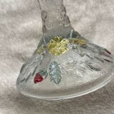 Cake stand with strawberry decoration