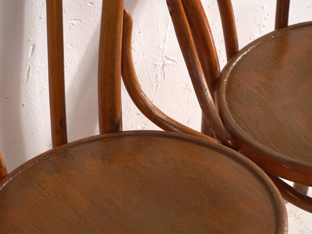 Antique bentwood chairs – Central Europe, circa 1930 #2 – Set of 2 pieces