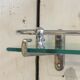 Tablette en verre pour salle de bains