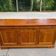 Buffet enfilade merisier massif 3 portes 3 tiroirs Louis Philippe
