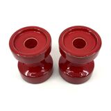 2 Steuler ceramic candle holders • Design Cari Zalloni • Circa 60-70